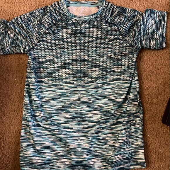 Boys MTA Sport Blue Athletic Tshirt - Picture 1 of 2